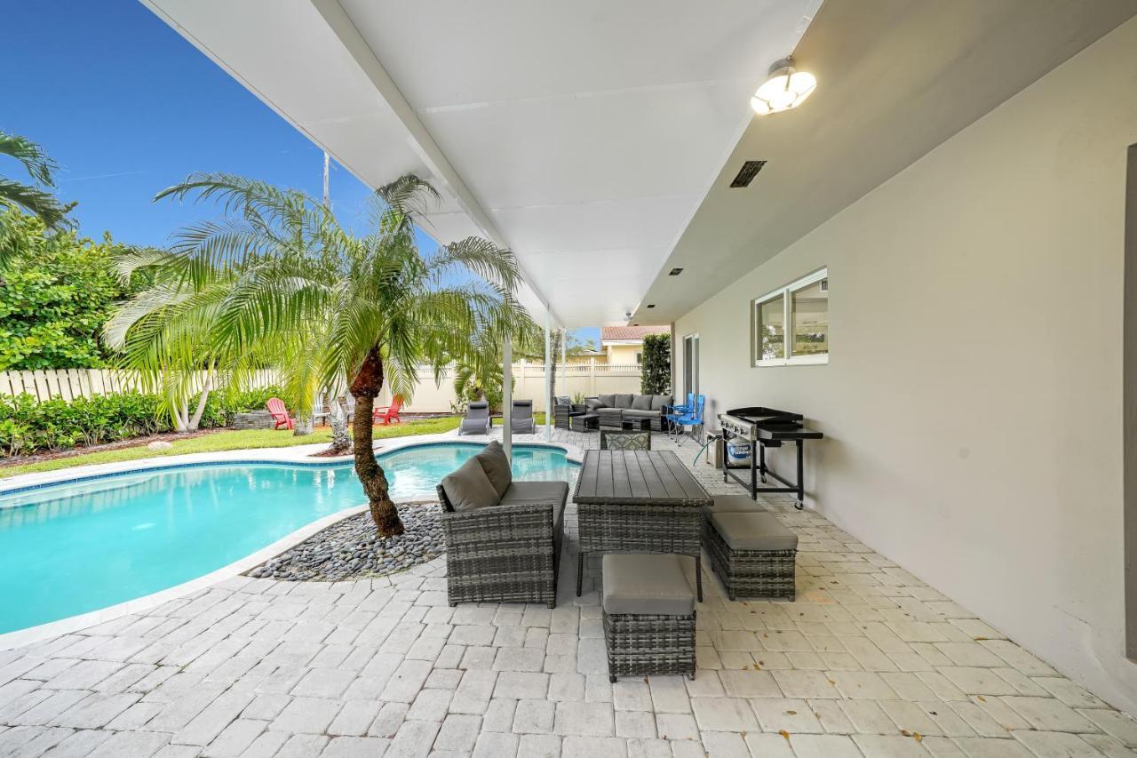 Comfortable 4 Bedroom House With Pool By Pmi Fort Lauderdale Extérieur photo