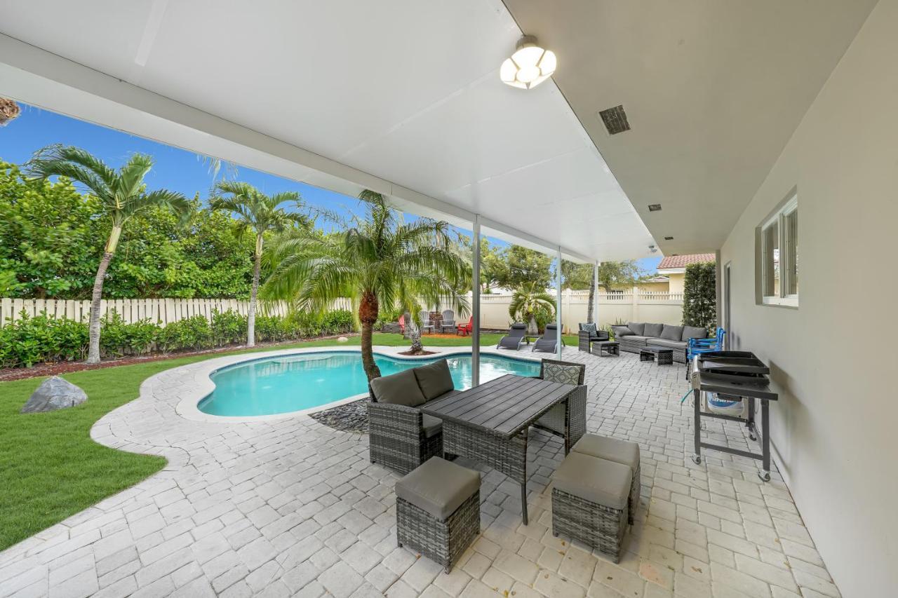 Comfortable 4 Bedroom House With Pool By Pmi Fort Lauderdale Extérieur photo