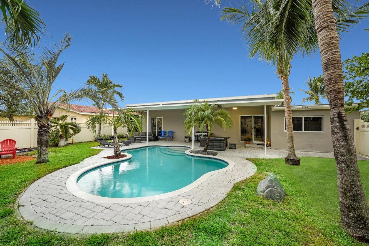 Comfortable 4 Bedroom House With Pool By Pmi Fort Lauderdale Extérieur photo