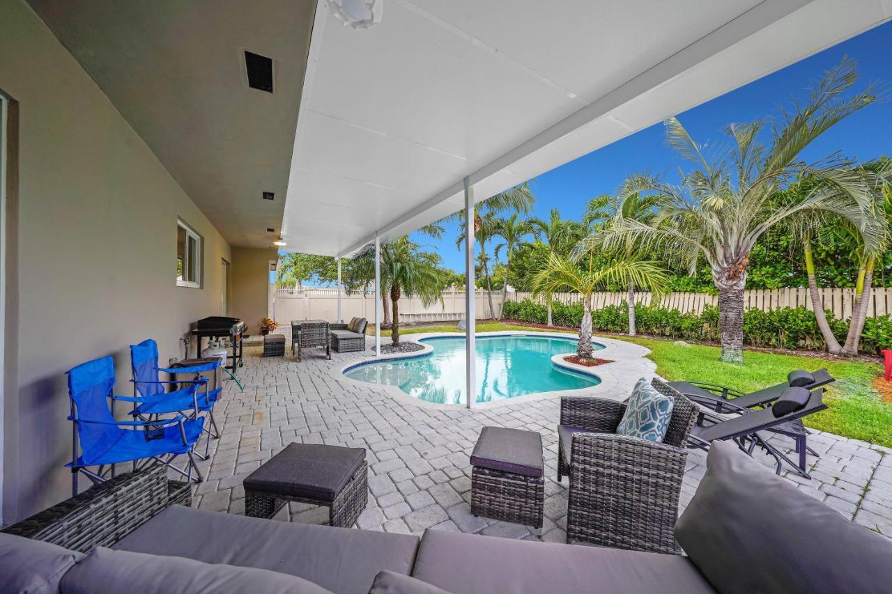 Comfortable 4 Bedroom House With Pool By Pmi Fort Lauderdale Extérieur photo